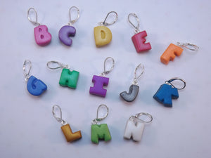 Alphabet Hook Size Stitch Markers