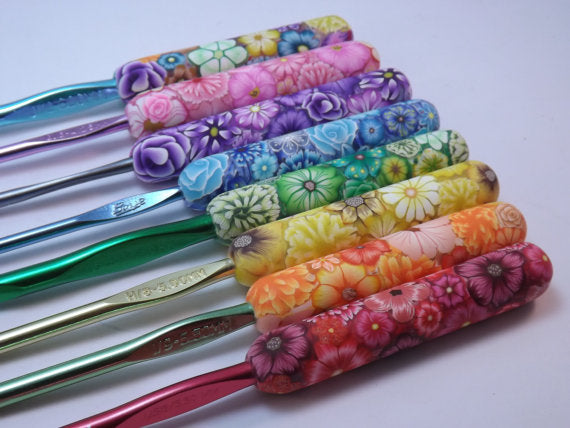 Your Choice Color and Size Boye Floral Standard Length Hook