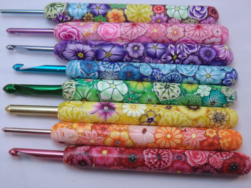 Your Choice of Color and Size Boye Floral Extra Long Length Hook